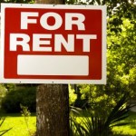 for rent sign house