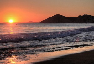 benidorm sunset